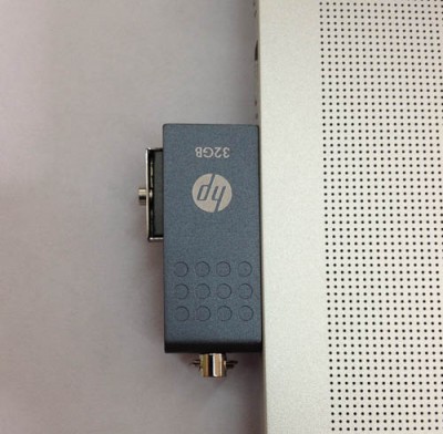 Proper way to use the HP v115w pendrive with the MacBook Pro USB 3.0 port