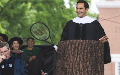 The Champion's Playbook: Life Lessons from Roger Federer