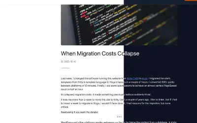 Dark theme now available