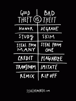  Steal Like an Artist by Austin Kleon