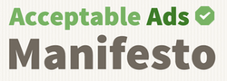 Acceptable Ads Manifesto