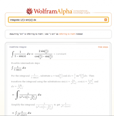 Wolfram Alpha